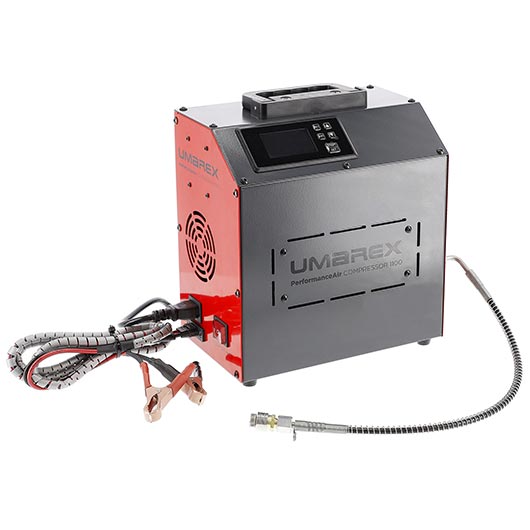 Umarex PAC 1100 PerformanceAir Kompressor f�r Pressluftwaffen / Paintball / HPA Airsoft rot 12 / 230V