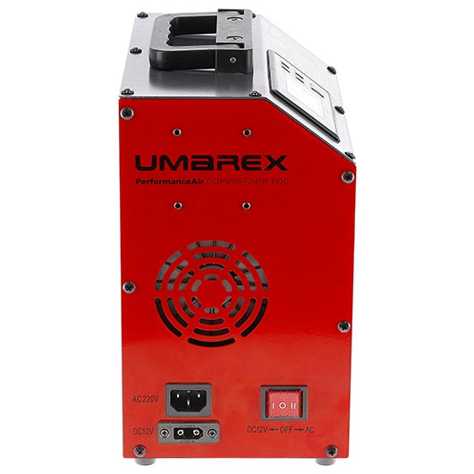 Umarex PAC 1100 PerformanceAir Kompressor f�r Pressluftwaffen / Paintball / HPA Airsoft rot 12 / 230V Bild 4