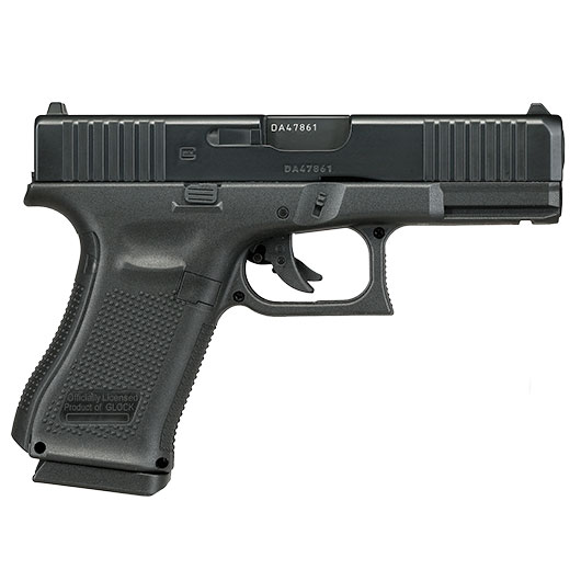 Glock 19 Gen5 CO2 Luftpistole Kal. 4,5mm BB Metallschlitten Non-Blowback schwarz Bild 4