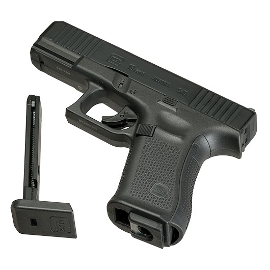 Glock 19 Gen5 CO2 Luftpistole Kal. 4,5mm BB Metallschlitten Non-Blowback schwarz Bild 6