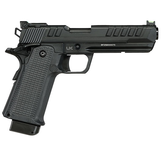 UX Stratix CO2 Luftpistole Kal. 4,5mm BB Vollmetall Blowback schwarz Bild 5