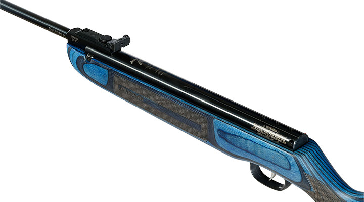 Weihrauch HW 50 S Knicklauf Luftgewehr Kal. 4,5 mm Diabolo Schichtholzschaft grau-blau - limitierte 75 Jahre Sonderedition Bild 3