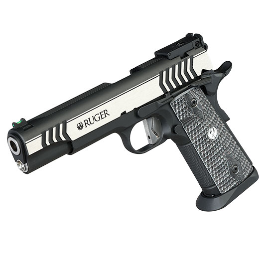 Ruger SR1911 Competition CO2 Luftpistole Kal. 4,5mm BB Vollmetall Blowback Two-Tone Finish Bild 11