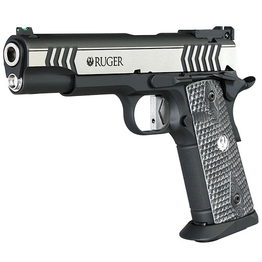 Ruger SR1911 Competition CO2 Luftpistole Kal. 4,5mm BB Vollmetall Blowback Two-Tone Finish Bild 2