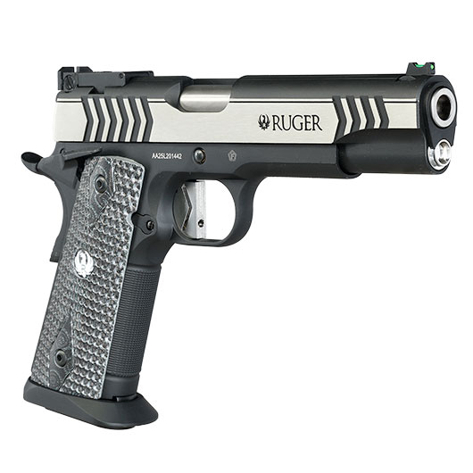 Ruger SR1911 Competition CO2 Luftpistole Kal. 4,5mm BB Vollmetall Blowback Two-Tone Finish Bild 9