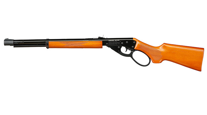 Marlin Lever Action Unterhebelspanner Luftgewehr Kal. 4,5 mm BB schwarz / braun - Echtholz-Version