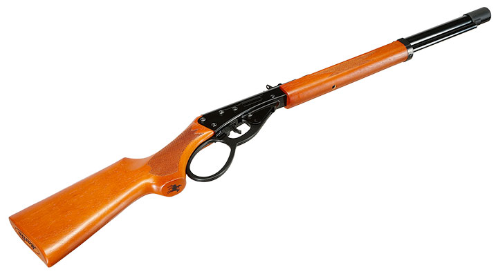 Marlin Lever Action Unterhebelspanner Luftgewehr Kal. 4,5 mm BB schwarz / braun - Echtholz-Version Bild 8