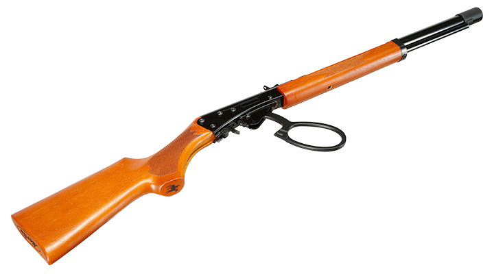 Marlin Lever Action Unterhebelspanner Luftgewehr Kal. 4,5 mm BB schwarz / braun - Echtholz-Version Bild 9