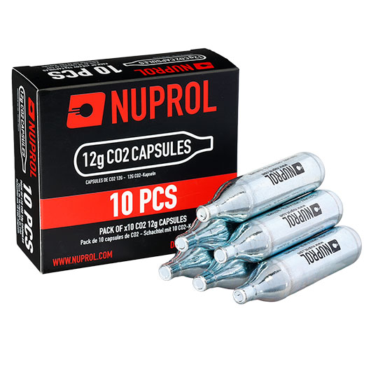 Nuprol CO2 Kapseln 10 St�ck je 12g
