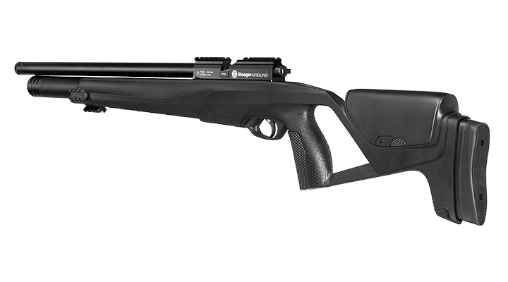 Stoeger XM1 Scout Pressluftgewehr PCP Kal. 4,5 mm Diabolo schwarz inkl. 2 x 12-Schuss Magazin Bild 2