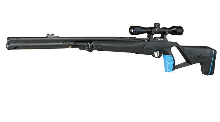 Stoeger XM1 S4 Combo Pressluftgewehr PCP Kal. 4,5 mm Diabolo schwarz inkl. Schalld�mpfer u. 4x32 Zielfernrohr Bild 1
