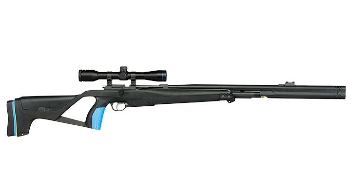 Stoeger XM1 S4 Combo Pressluftgewehr PCP Kal. 4,5 mm Diabolo schwarz inkl. Schalld�mpfer u. 4x32 Zielfernrohr Bild 4
