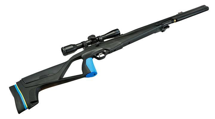 Stoeger XM1 S4 Combo Pressluftgewehr PCP Kal. 4,5 mm Diabolo schwarz inkl. Schalld�mpfer u. 4x32 Zielfernrohr Bild 6
