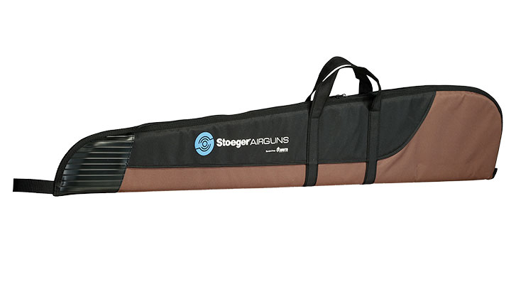 Stoeger Soft Gewehr-Futteral SAG 120 gepolstert mit Zusatztasche f�r 117cm Gewehre braun / schwarz