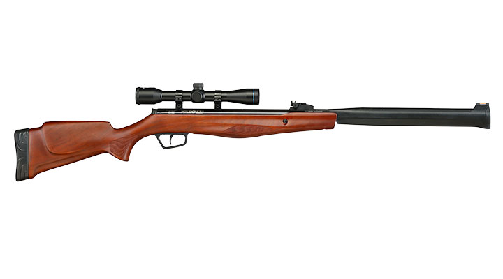 Stoeger RX20 S3 Combo Luftgewehr Kal. 4,5 mm Diabolo Holzschaft inkl. Schalld�mpfer u. 4x32 Zielfernrohr Bild 4