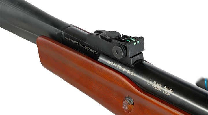 Stoeger RX20 S3 Combo Luftgewehr Kal. 4,5 mm Diabolo Holzschaft inkl. Schalld�mpfer u. 4x32 Zielfernrohr Bild 6