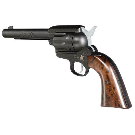 Marlin CO2 Revolver 4,5 mm BB Set mit Kugelfang, 100 Zielscheiben, 1500 Stahl BBs & 5 CO2 Kapseln Bild 2