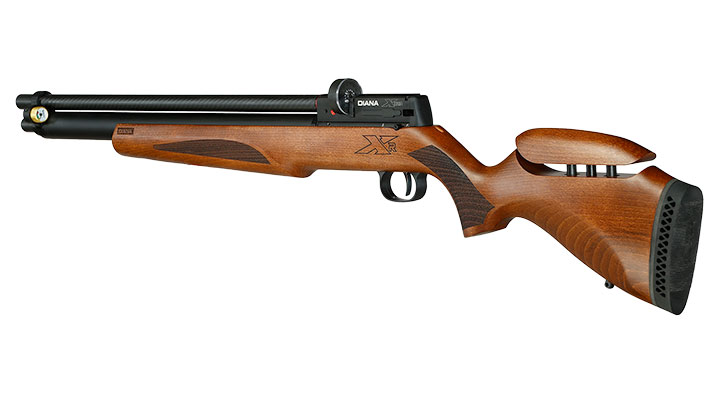 Diana XR210 Premium Pressluftgewehr PCP Kal. 4,5 mm Diabolo Holzschaft inkl. 14-Schuss Magazin Bild 2