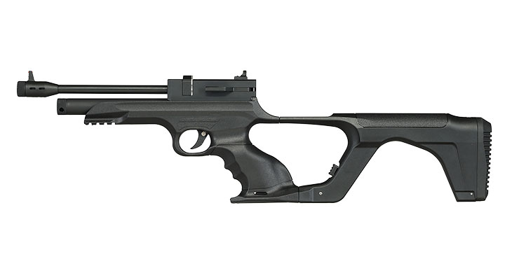 Reximex Morpho mit Wechselschaft CO2 Luftpistole Kal. 4,5 mm Diabolo Non-BlowBack schwarz