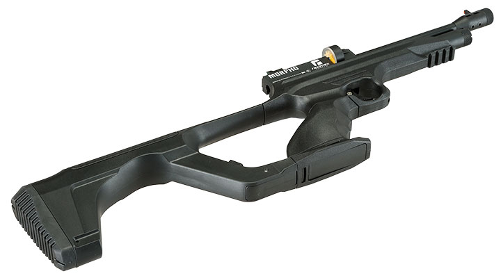 Reximex Morpho mit Wechselschaft CO2 Luftpistole Kal. 4,5 mm Diabolo Non-BlowBack schwarz Bild 6