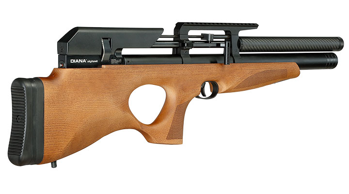 Diana Skyhawk Gen. 2 Pressluftgewehr PCP Kal. 4,5 mm Diabolo Holzschaft inkl. 2 x 11-Schuss Magazin Bild 10