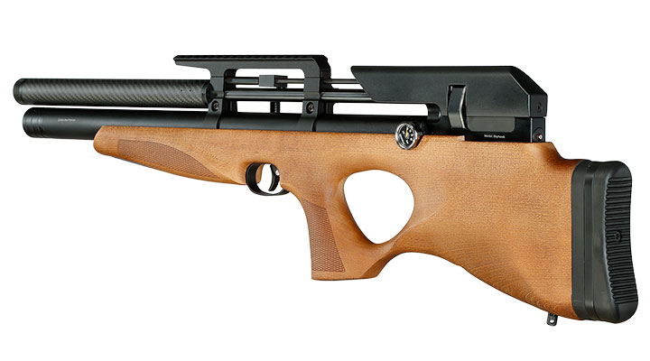 Diana Skyhawk Gen. 2 Pressluftgewehr PCP Kal. 4,5 mm Diabolo Holzschaft inkl. 2 x 11-Schuss Magazin Bild 2