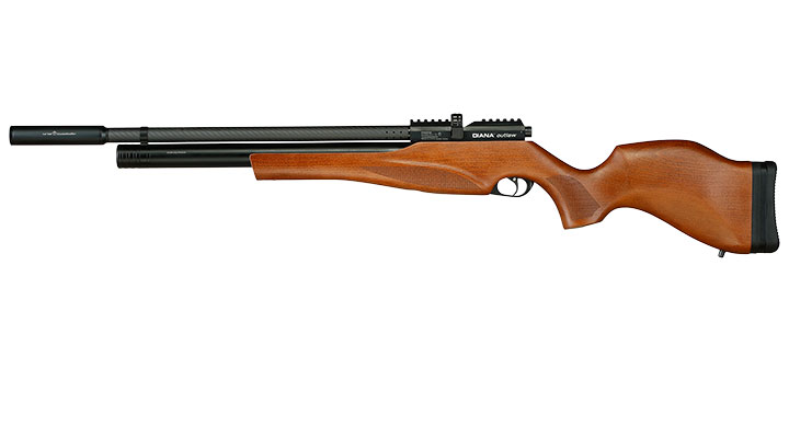 Diana Outlaw Gen. 2 Pressluftgewehr PCP Kal. 5,5 mm Diabolo Holzschaft inkl. 2 x 10-Schuss Magazin