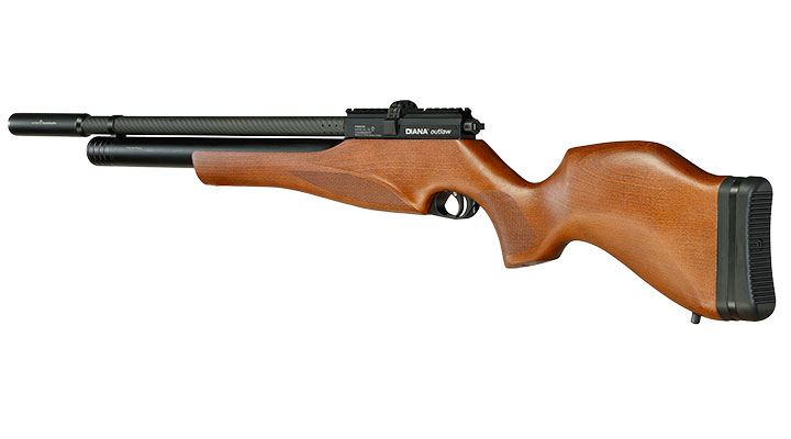 Diana Outlaw Gen. 2 Pressluftgewehr PCP Kal. 5,5 mm Diabolo Holzschaft inkl. 2 x 10-Schuss Magazin Bild 2