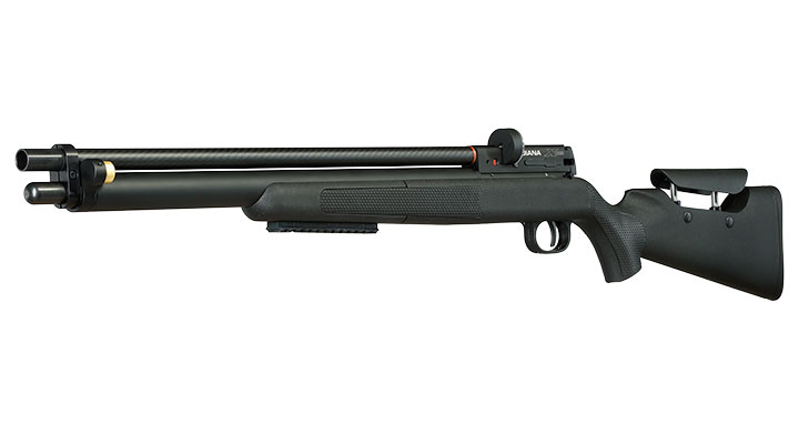 Diana XR210 Pressluftgewehr PCP Kal. 5,5 mm Diabolo schwarz inkl. 12-Schuss Magazin Bild 1