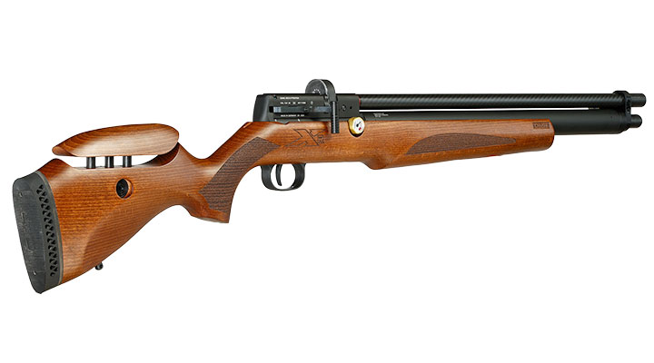 Diana XR210 Premium Pressluftgewehr PCP Kal. 5,5 mm Diabolo Holzschaft inkl. 12-Schuss Magazin Bild 10