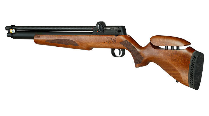 Diana XR210 Premium Pressluftgewehr PCP Kal. 5,5 mm Diabolo Holzschaft inkl. 12-Schuss Magazin Bild 2