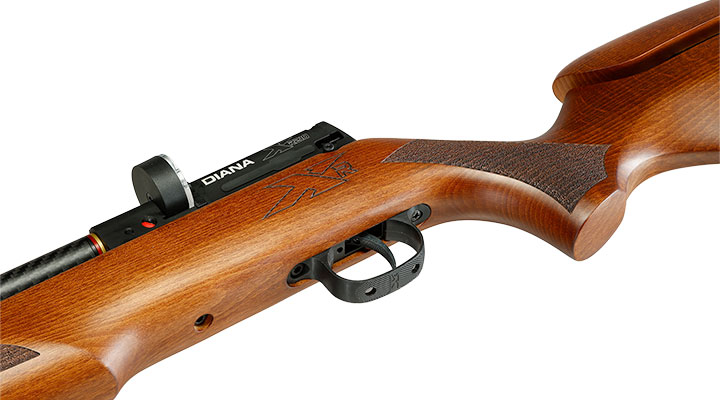 Diana XR210 Premium Pressluftgewehr PCP Kal. 5,5 mm Diabolo Holzschaft inkl. 12-Schuss Magazin Bild 7