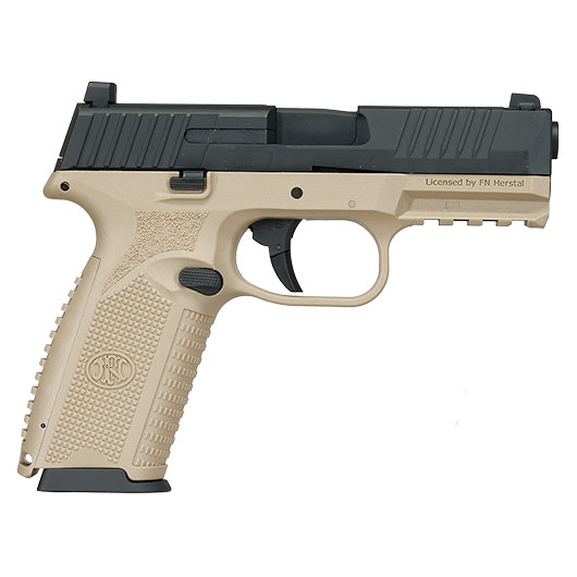 Cybergun FN Herstal FN 509 CO2 Luftpistole Kal. 4,5mm BB mit Metallschlitten Blowback Dual Tone Bild 5