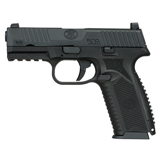 Cybergun FN Herstal FN 509 CO2 Luftpistole Kal. 4,5mm BB mit Metallschlitten Blowback schwarz
