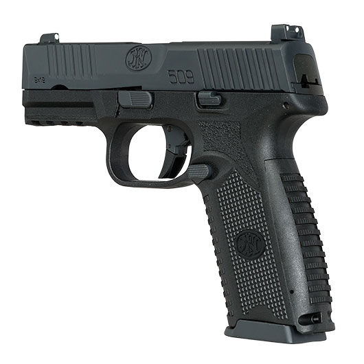 Cybergun FN Herstal FN 509 CO2 Luftpistole Kal. 4,5mm BB mit Metallschlitten Blowback schwarz Bild 10