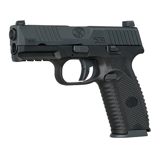 Cybergun FN Herstal FN 509 CO2 Luftpistole Kal. 4,5mm BB mit Metallschlitten Blowback schwarz Bild 2
