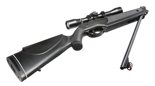 SET H�mmerli Black Force 400 Luftgewehr 4,5 mm Diabolo mit Zielfernrohr 4x32, 1000 Diabolos & 2 �bungszielen Bild 10