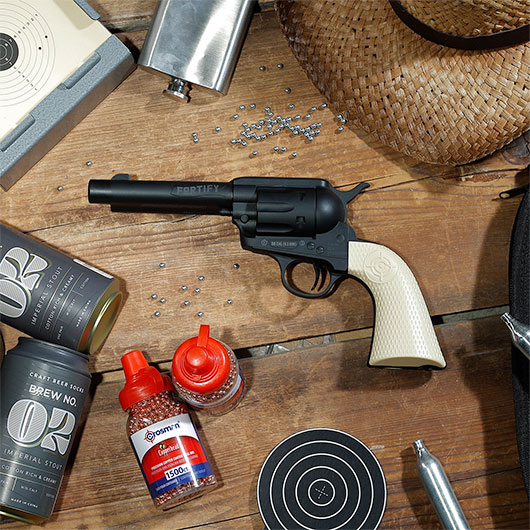 Crosman Fortify CO2 Revolver Kal. 4,5mm BB schwarz Bild 1