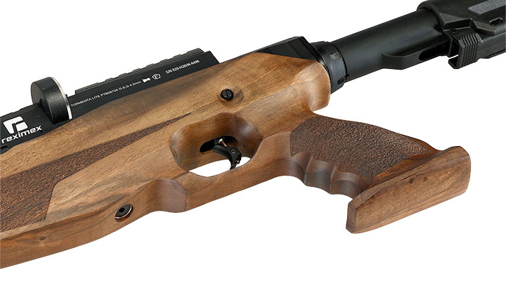 Reximex Tormenta W Lite Pressluftgewehr PCP Kal. 4,5 mm Diabolo Walnussholz inkl. 2 x 14-Schuss Magazin Bild 7