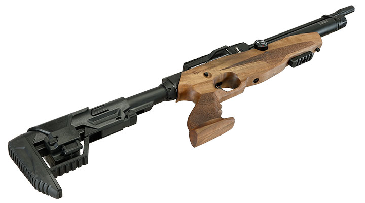 Reximex Tormenta W Lite Pressluftgewehr PCP Kal. 4,5 mm Diabolo Walnussholz inkl. 2 x 14-Schuss Magazin Bild 9