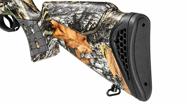 SET Hatsan 125 Sniper Knicklauf Luftgewehr 4,5 mm Diabolo Mossy Oak Camo mit Zielfernrohr 4x20 und 900 Diabolos Bild 9