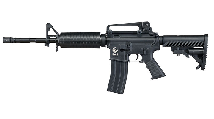SET APS M4A1 Carbine S-EAG Luftgewehr 4,5 mm BB mit WoSport Training Target und 2500 Stahl BBs Bild 10