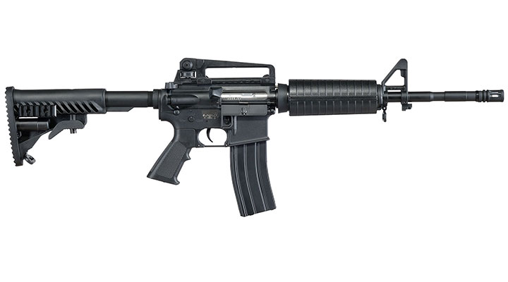 SET APS M4A1 Carbine S-EAG Luftgewehr 4,5 mm BB mit WoSport Training Target und 2500 Stahl BBs Bild 3