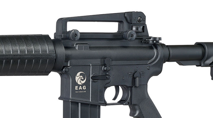 SET APS M4A1 Carbine S-EAG Luftgewehr 4,5 mm BB mit WoSport Training Target und 2500 Stahl BBs Bild 4