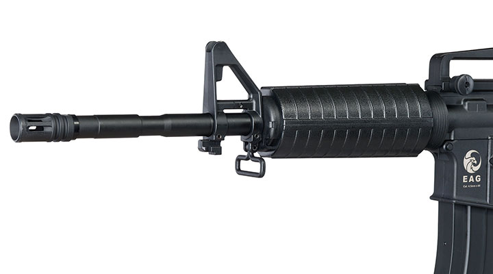 SET APS M4A1 Carbine S-EAG Luftgewehr 4,5 mm BB mit WoSport Training Target und 2500 Stahl BBs Bild 5