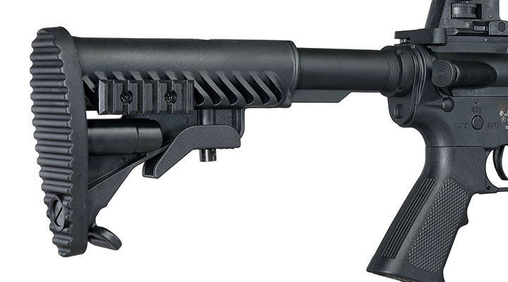 SET APS M4A1 Carbine S-EAG Luftgewehr 4,5 mm BB mit WoSport Training Target und 2500 Stahl BBs Bild 8