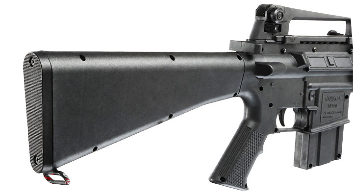 EKOL M550 Knicklauf Luftgewehr Kal. 5,5 mm Diabolo schwarz inkl. Zweibein Bild 8