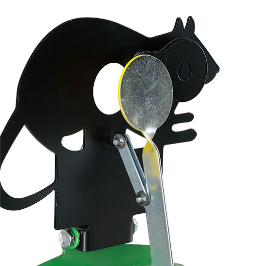 Remington Pull To Reset Klappziel Ratte aus Stahl mit Seilzug-R�ckstellung schwarz Bild 4