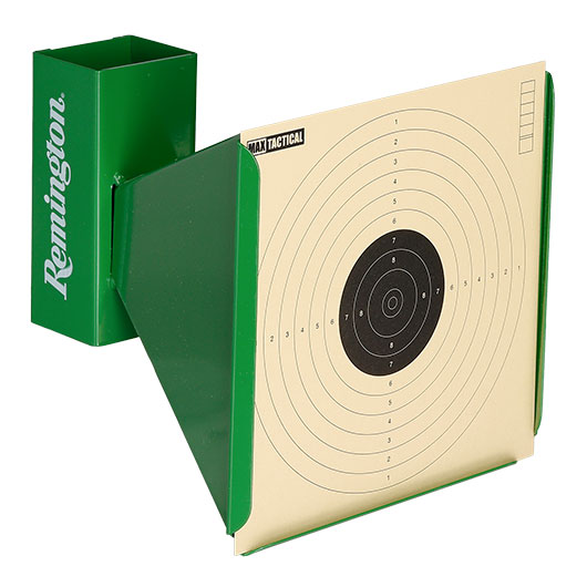 Remington Kugelfangkasten Trichterform Stahlblech 17 x 17 cm f�r Luftpistolen und Luftgewehre gr�n