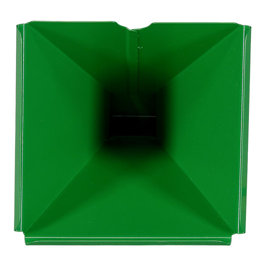 Remington Kugelfangkasten Trichterform Stahlblech 17 x 17 cm f�r Luftpistolen und Luftgewehre gr�n Bild 3